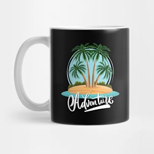 Adventure is my therapy Adventure Explore the world travel lover summer spring Mug